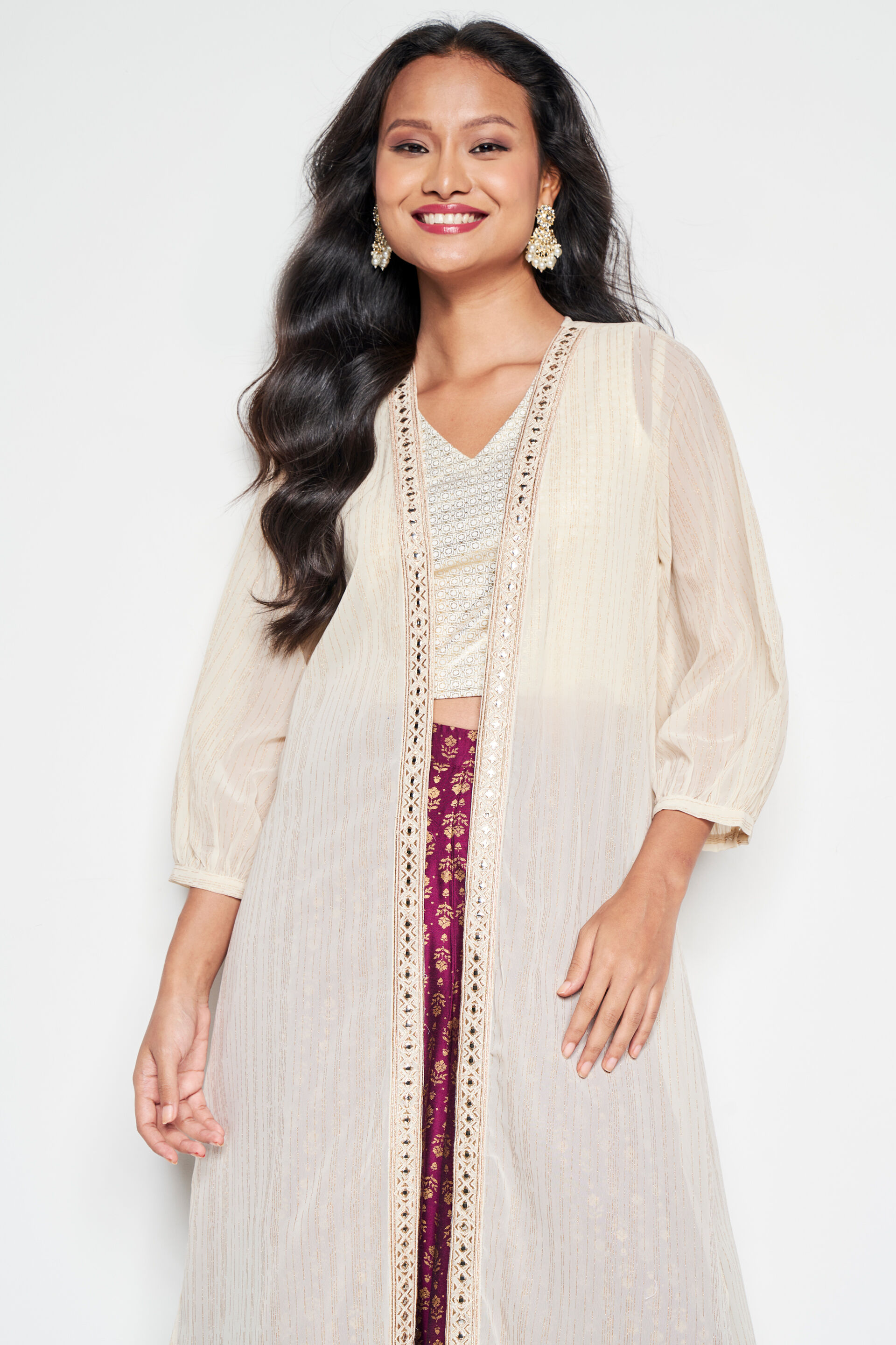 Mishti Cape, Off White, image 6